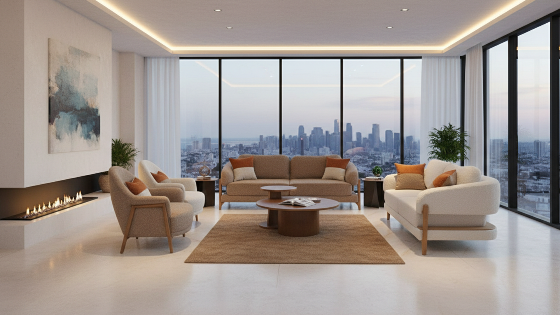 Sham Plaza Kazion living room