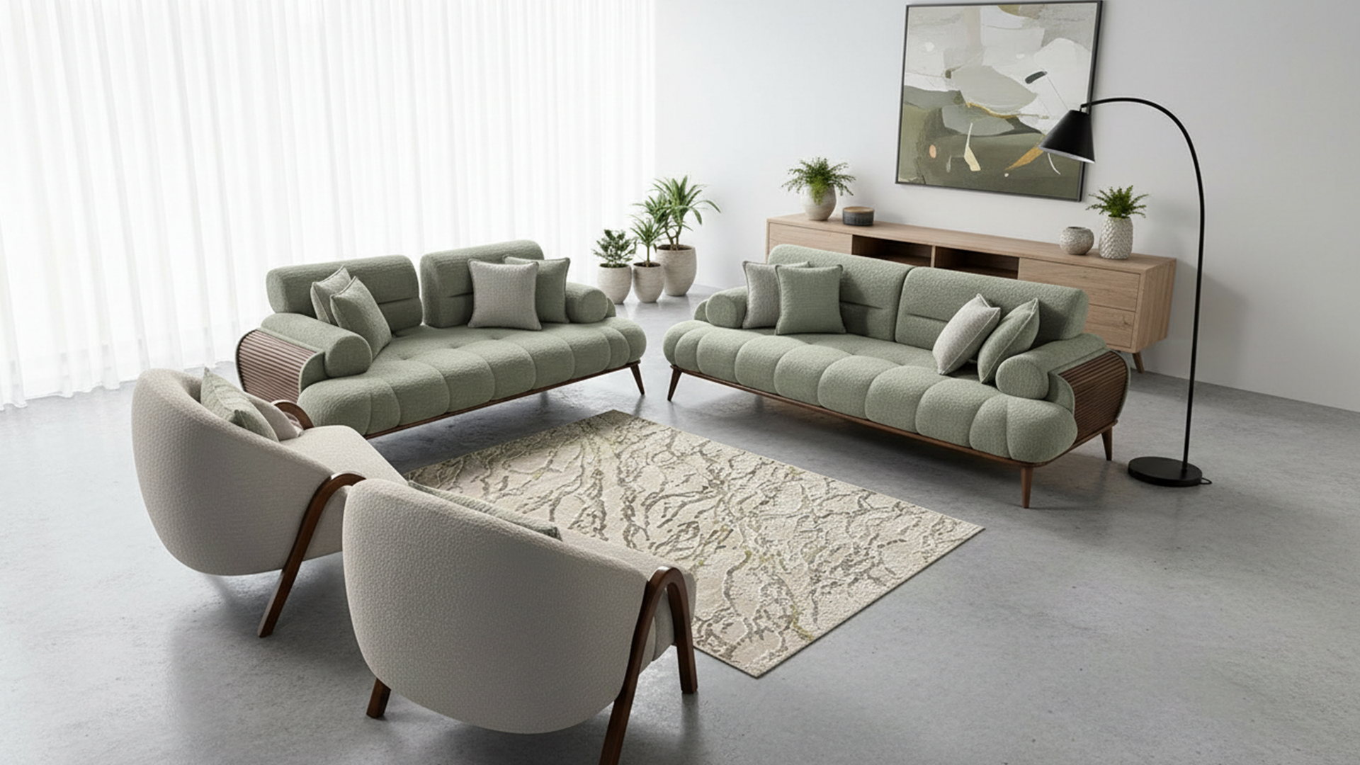 Sugar Elaine living room