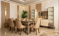 Metal dining set