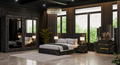 Black Marble bedroom set